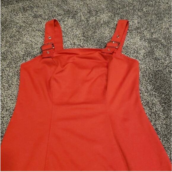 Belt Strap Mini Dress- Size Junior's Medium - Picture 5 of 13